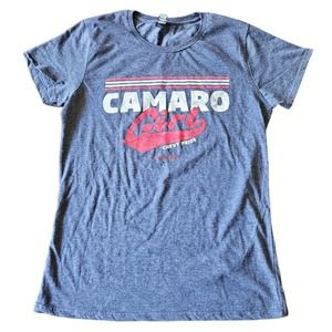 Anvil Women’s Camaro Girl Chevy Pride T-shirt, Size M